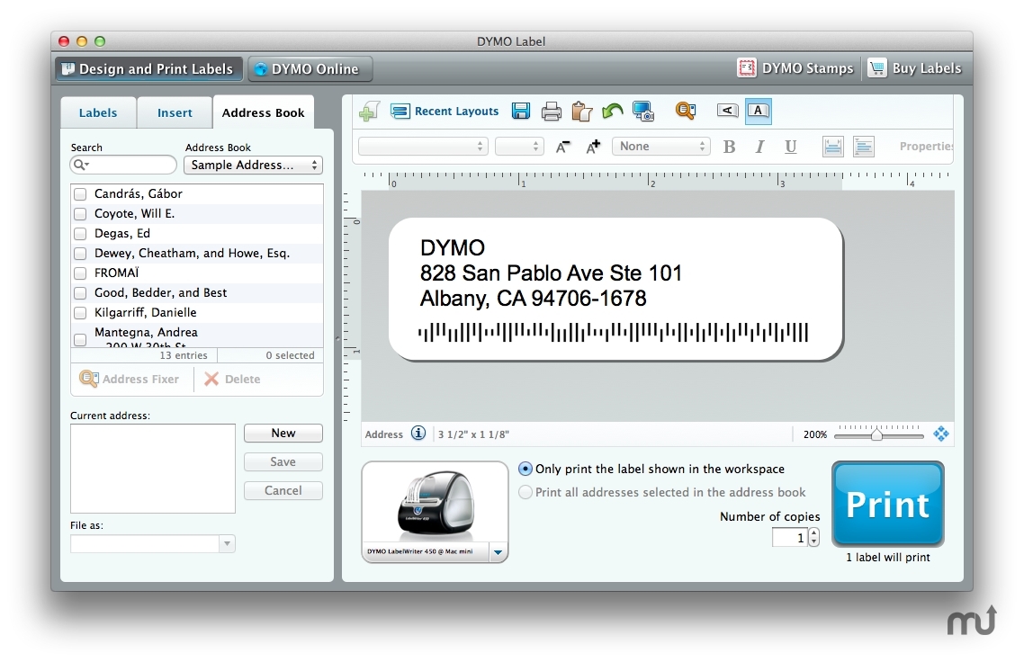 dymo labelwriter 330 software install